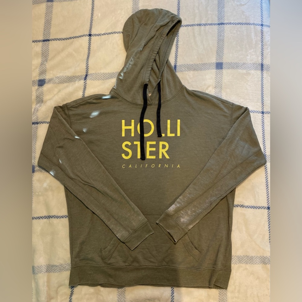 lightweight pullover hollister hoodie